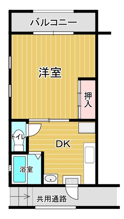 イージーワン 1号の間取り