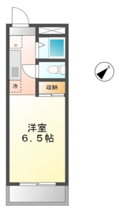 セントフォレスト下中野Bの間取り