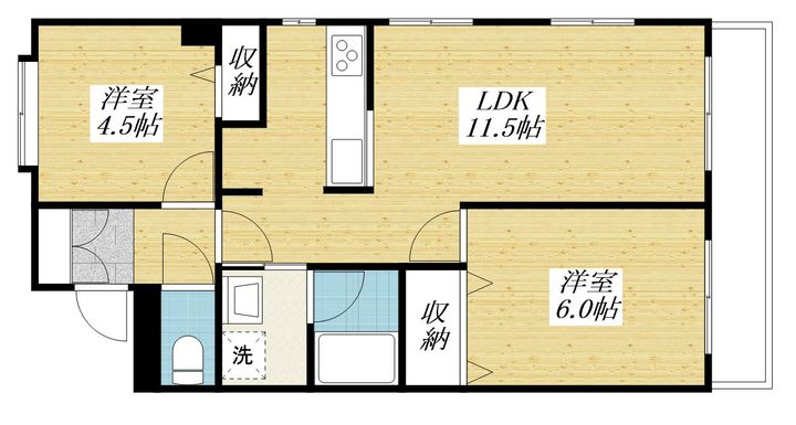 INOVE日野台(旧ヒルトップ多摩平の森)の間取り