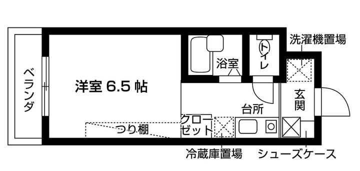 Nasic津田沼の間取り