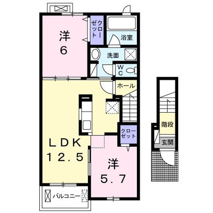マイプレイス IIIの間取り