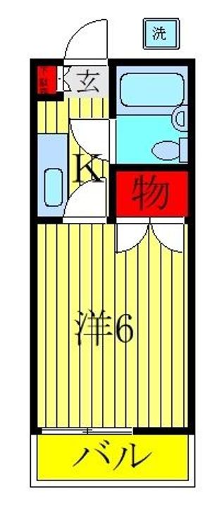 コーポフェリカの間取り