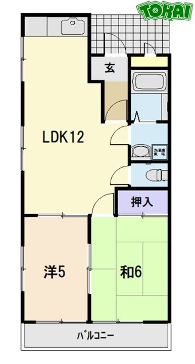 セピアビルの間取り