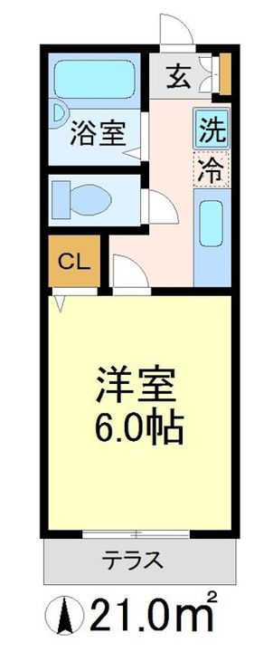 東京都世田谷区豪徳寺1(アパート)の賃貸物件の間取り