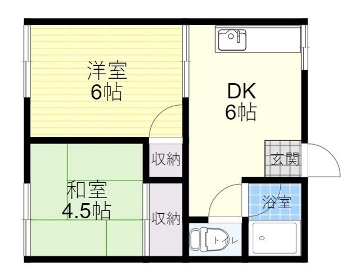 セイケアパートの間取り