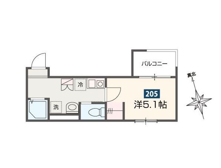 埼玉県さいたま市南区文蔵3(アパート)の賃貸物件の間取り