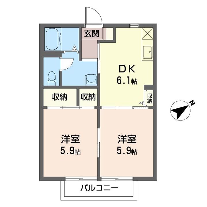 セフィラオオシロの間取り