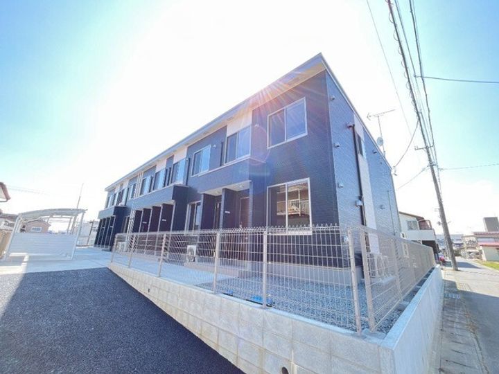 福島県郡山市安積町日出山字神明下(アパート)の賃貸物件の外観
