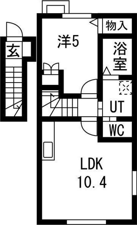 奥州市水沢字小石田【ステラート水沢】新築の間取り