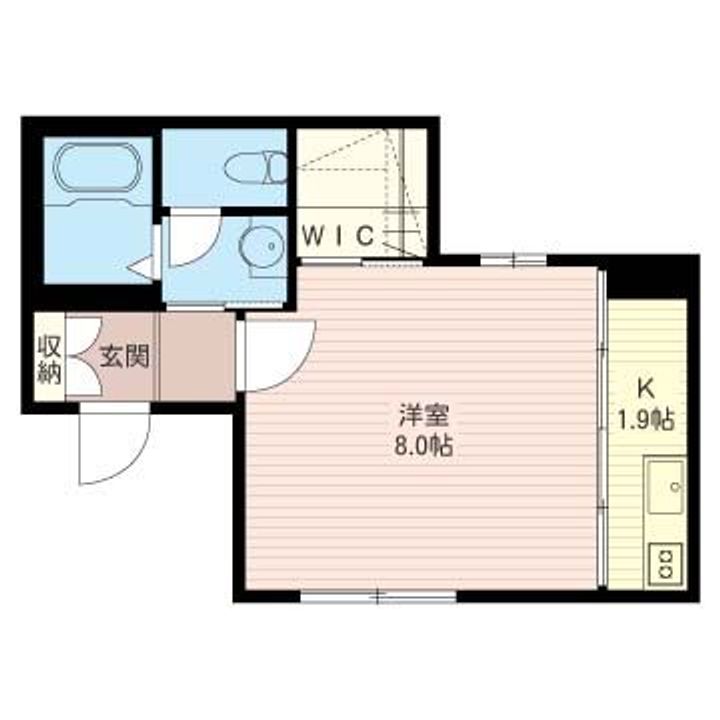 エタニティコート赤坂氷川町の間取り