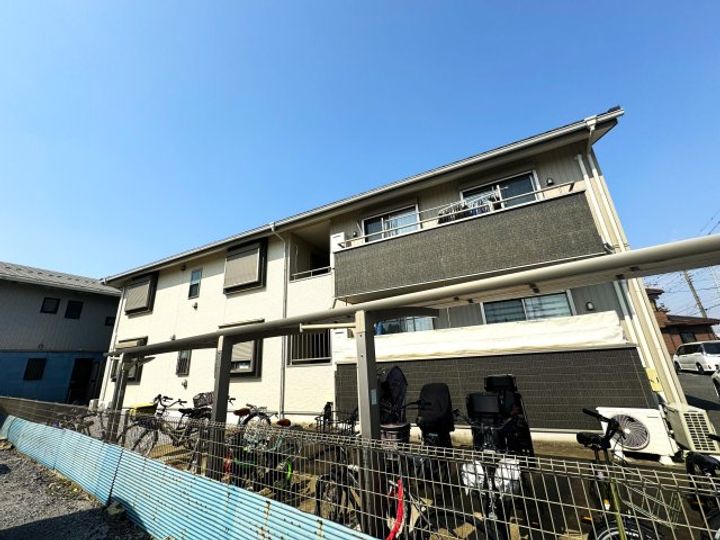 埼玉県川口市南鳩ヶ谷3(アパート)の賃貸物件の外観