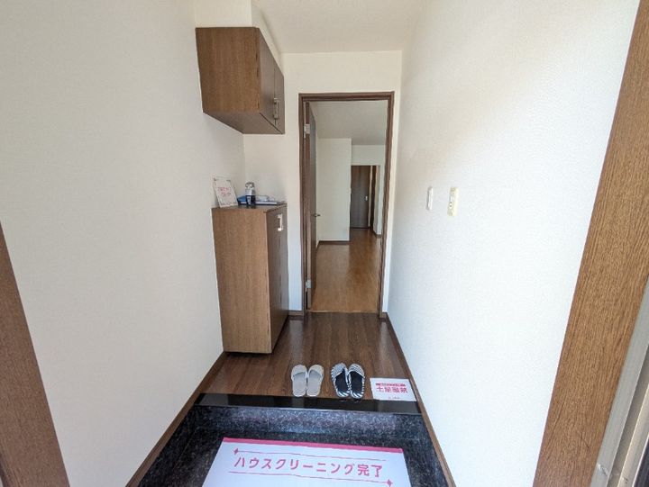 熊本県熊本市南区富合町田尻(アパート)の賃貸物件の玄関