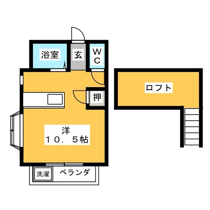 プレシジョン保福島の間取り