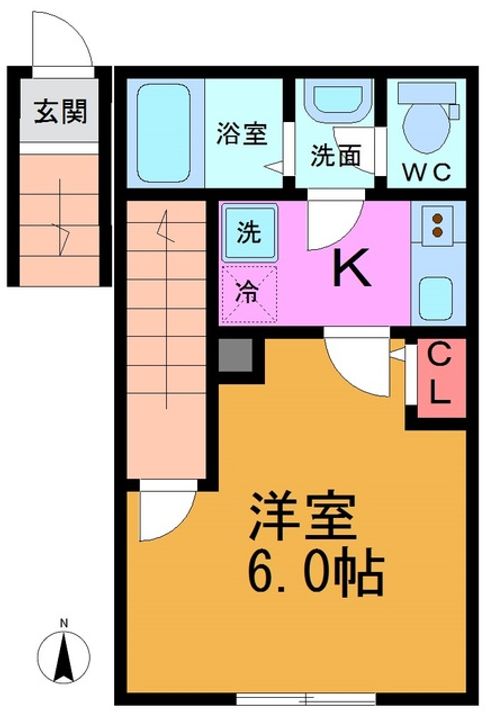 ベリエ西綾瀬の間取り