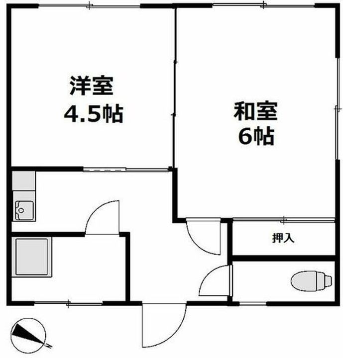 浅草セントラルマンションの間取り