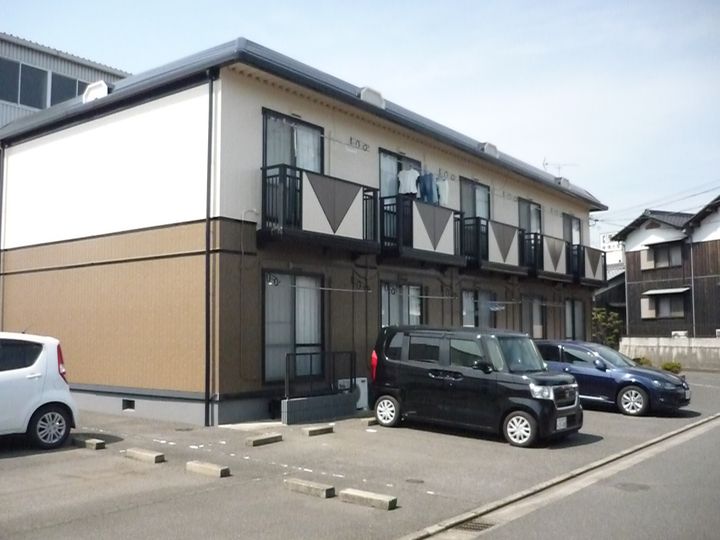 岡山県倉敷市西阿知町新田(アパート)の賃貸物件の地図