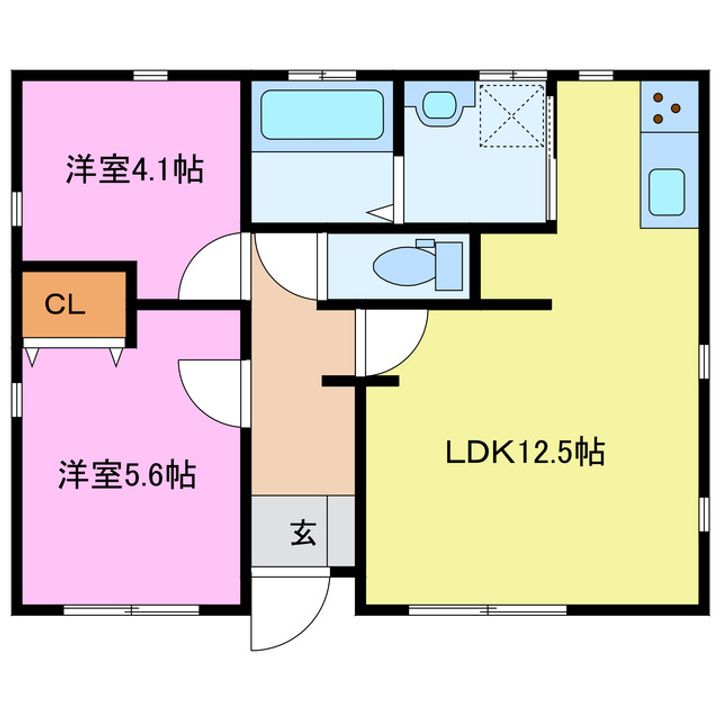 三重県鈴鹿市平田本町2(一戸建)の賃貸物件の間取り