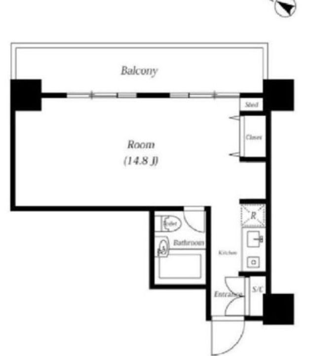メゾン・ド・ヴィレ麻布台の間取り