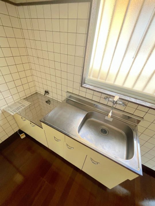 広島県広島市安芸区畑賀3(一戸建)の賃貸物件のキッチン