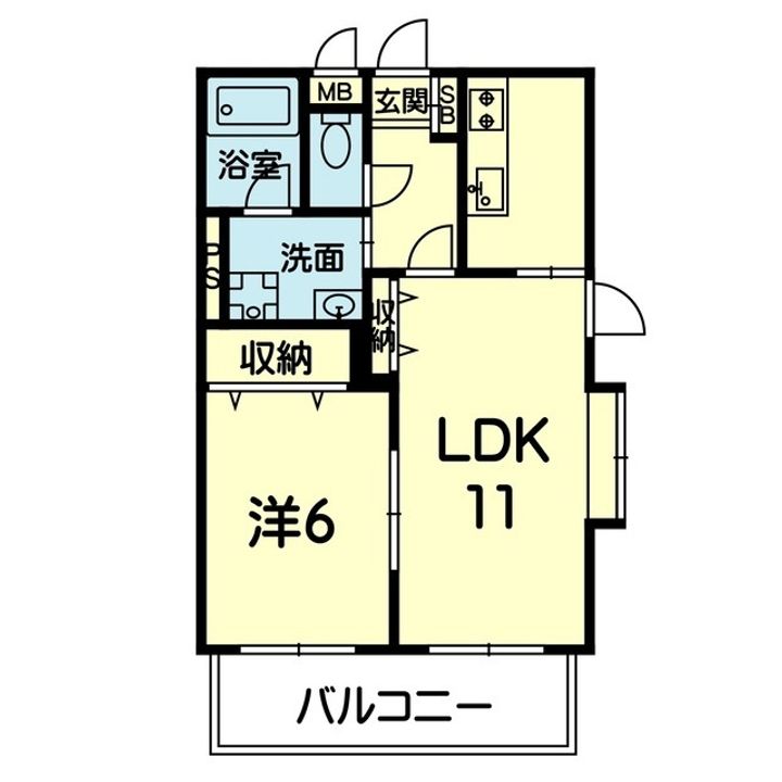 スプラウトの間取り