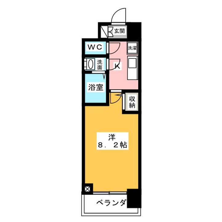 La Douceur黒川の間取り