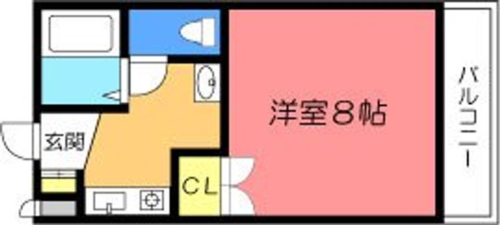大阪府高槻市東五百住町1(マンション)の賃貸物件の間取り