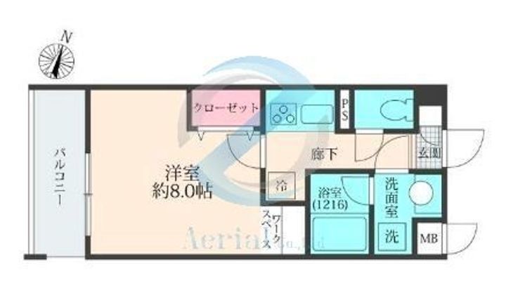 東京都江戸川区東瑞江3(マンション)の賃貸物件の間取り
