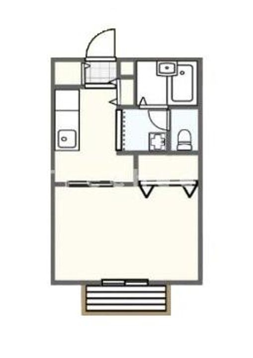 神奈川県川崎市麻生区高石1(アパート)の賃貸物件の間取り