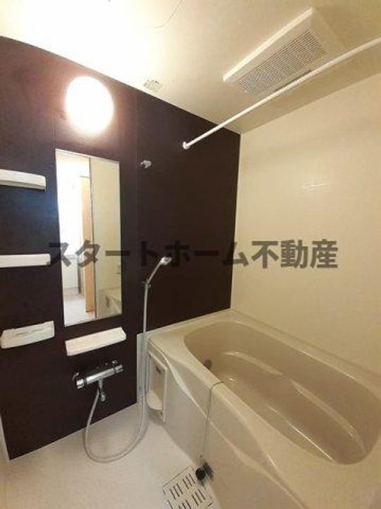 徳島県美馬市脇町字拝原(アパート)の賃貸物件の風呂