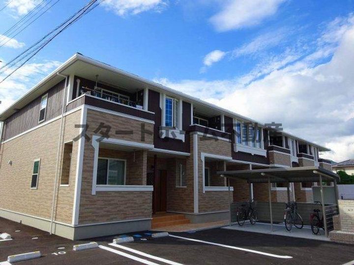 徳島県美馬市脇町字拝原(アパート)の賃貸物件の外観