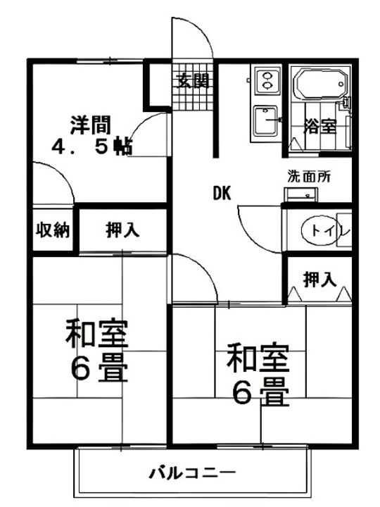 メゾンド大町の間取り