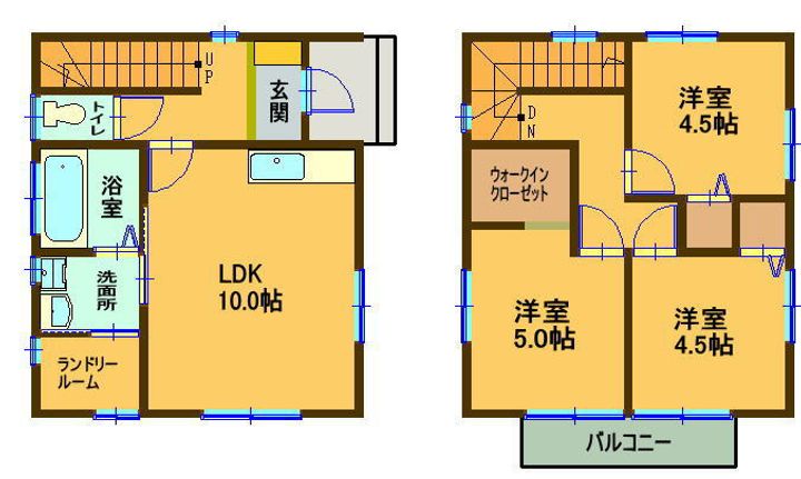宮崎県北諸県郡三股町大字宮村(一戸建)の賃貸物件の間取り