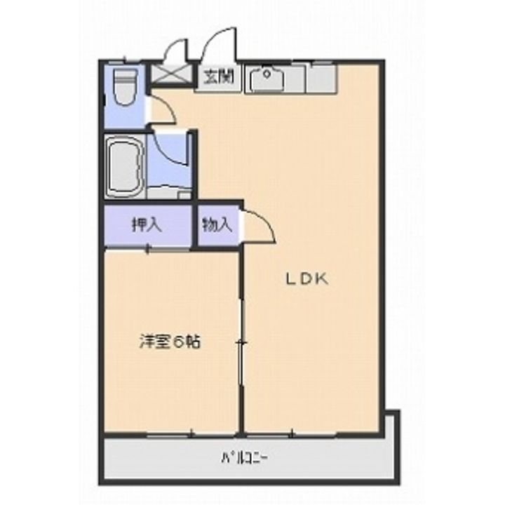 コミューン石原の間取り