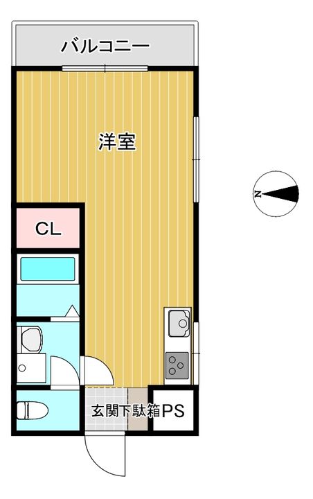 アルカディア西条の間取り
