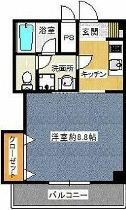 ウィスタリアハイツの間取り