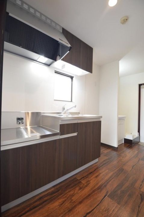 広島県広島市安佐北区可部南1(マンション)の賃貸物件のキッチン