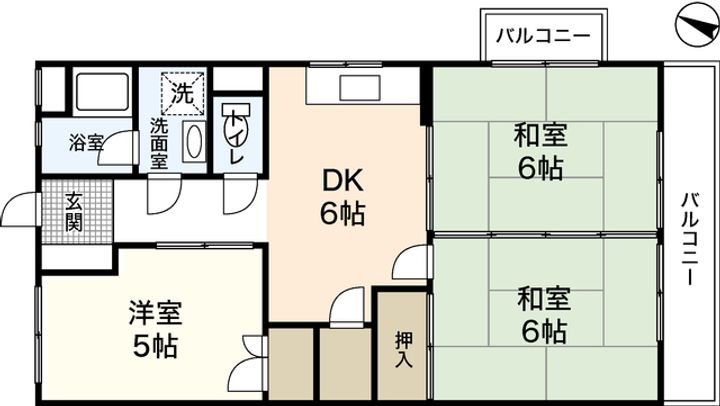 林ビルの間取り