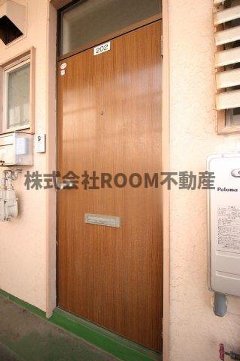 第一米原コーポの玄関