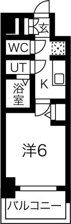 メイクス今池02の間取り