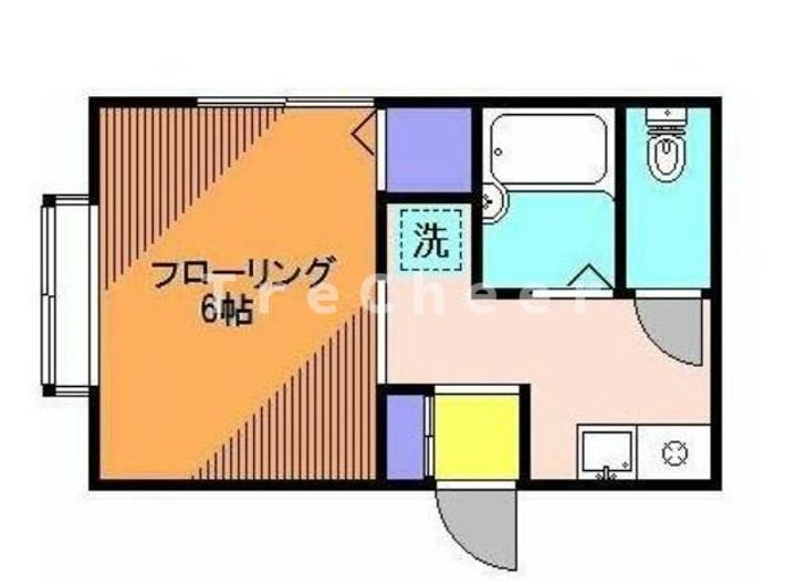 東京都世田谷区赤堤1(アパート)の賃貸物件の間取り