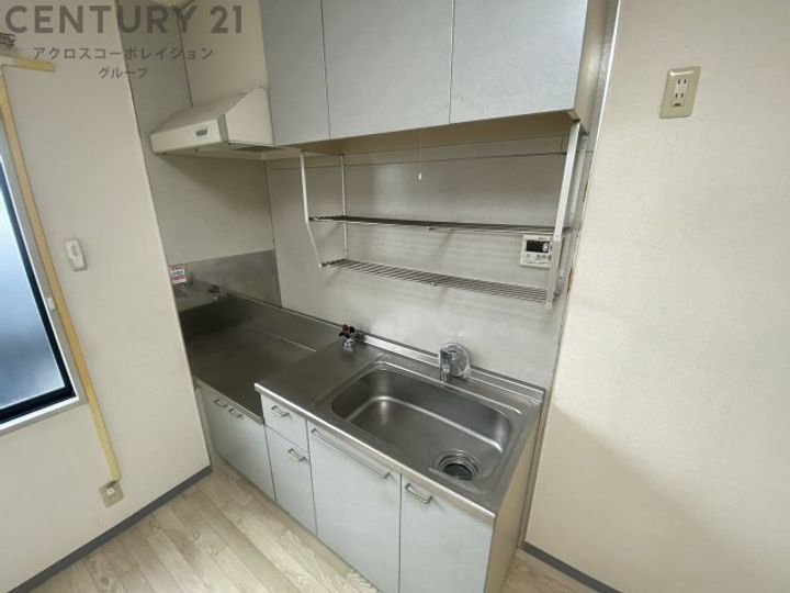 甲陽パンションA棟のキッチン