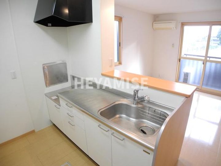 リベルタNAKAZATO A棟のキッチン