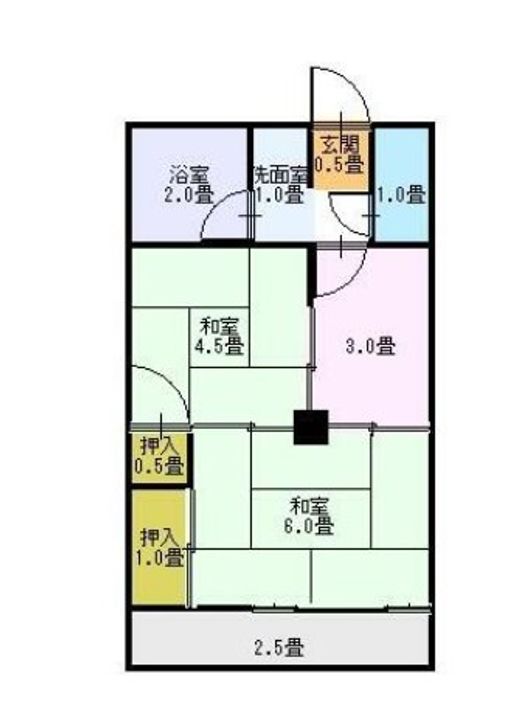 戸田ハイツの間取り