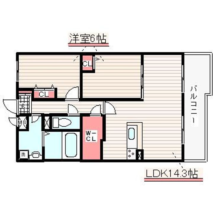 サンヴィラ24の間取り