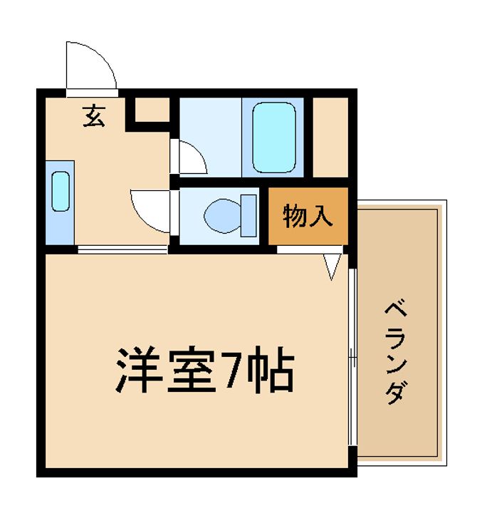 えび寿マンションの間取り