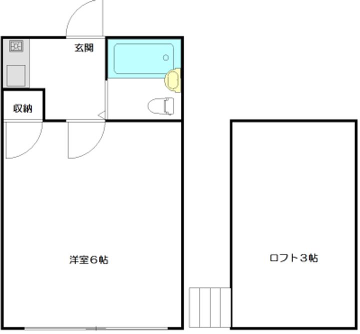 東京都杉並区阿佐谷南1(アパート)の賃貸物件の間取り