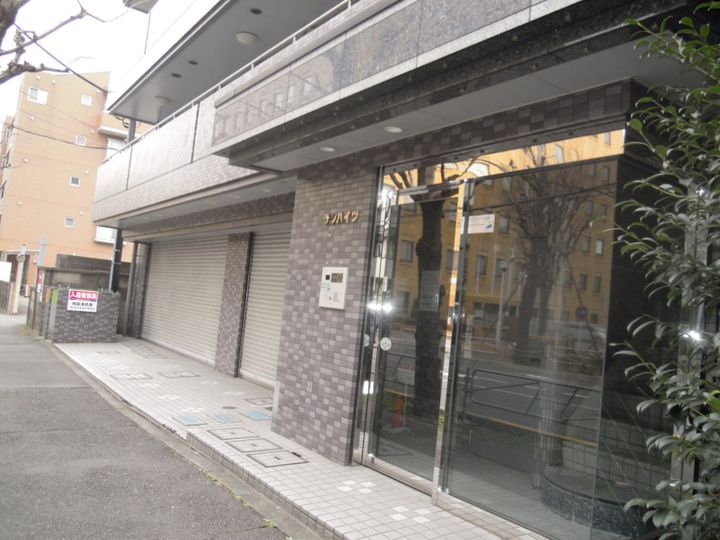 サンハイツの地図