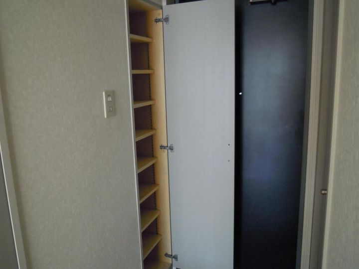 サンハイツの玄関