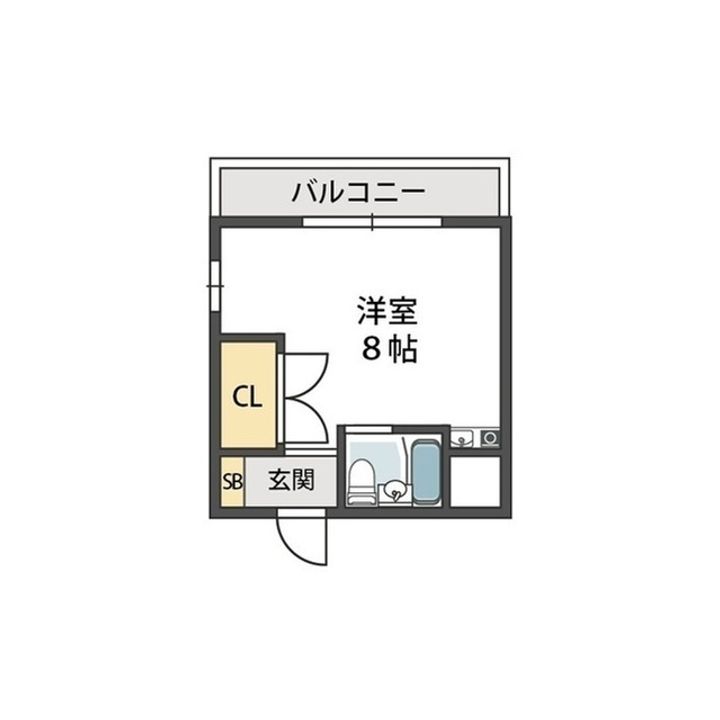 ルーブル西灘の間取り