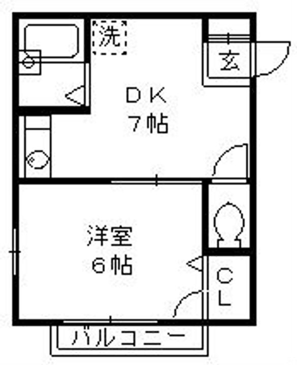 神奈川県藤沢市湘南台7(アパート)の賃貸物件の間取り